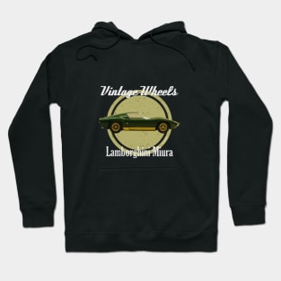 Vintage Wheels - Lamborghini Miura Hoodie